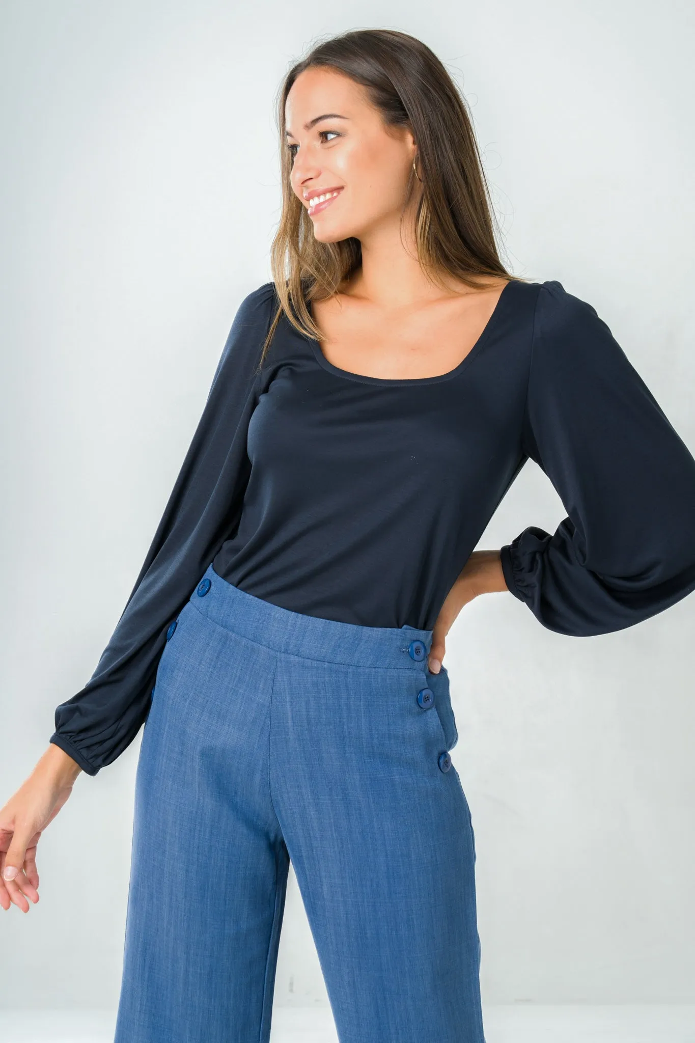 Kalmia Blouse Navy Blue sold by Ivalo.com product image thumbnail 5