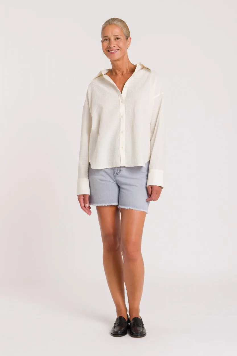 Saika Button-up Shirt White sold by Ivalo.com product image thumbnail 2