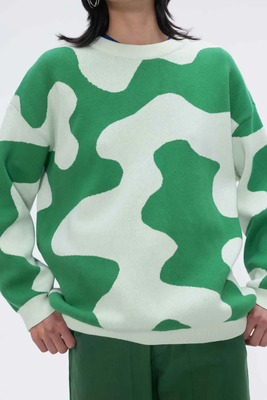 Pool Sweater White/Green sold by Ivalo.com product image thumbnail 4