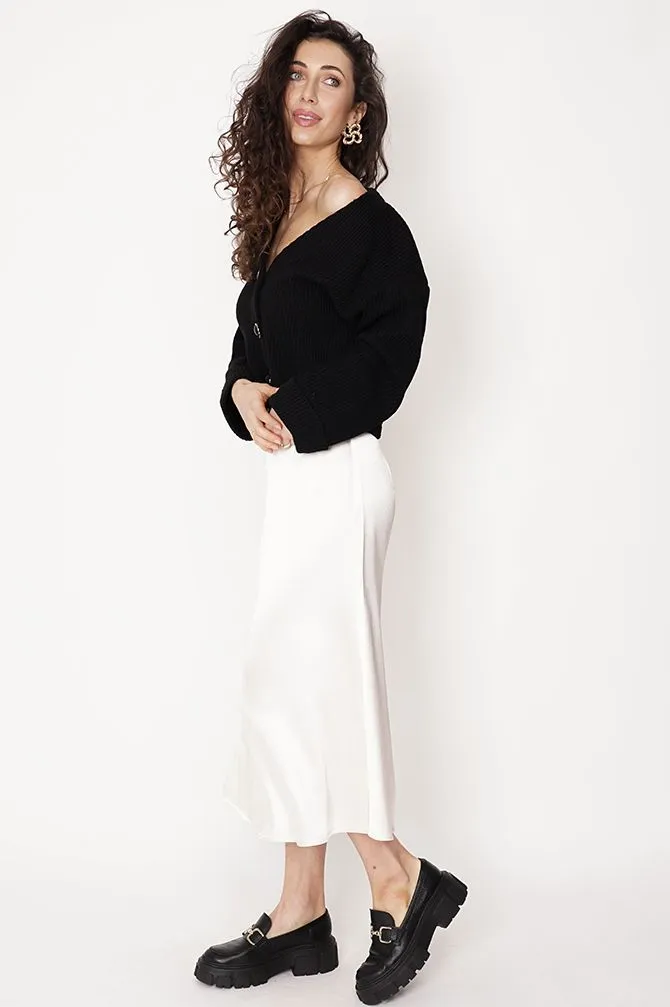 Feme Satin Skirt Champagne White sold by Ivalo.com product image thumbnail 5