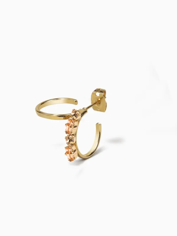 Austin Single Earring Nude sold by Ivalo.com