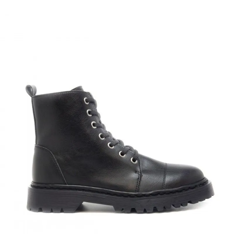 Harley Black Lace-Up Boot sold by Ivalo.com