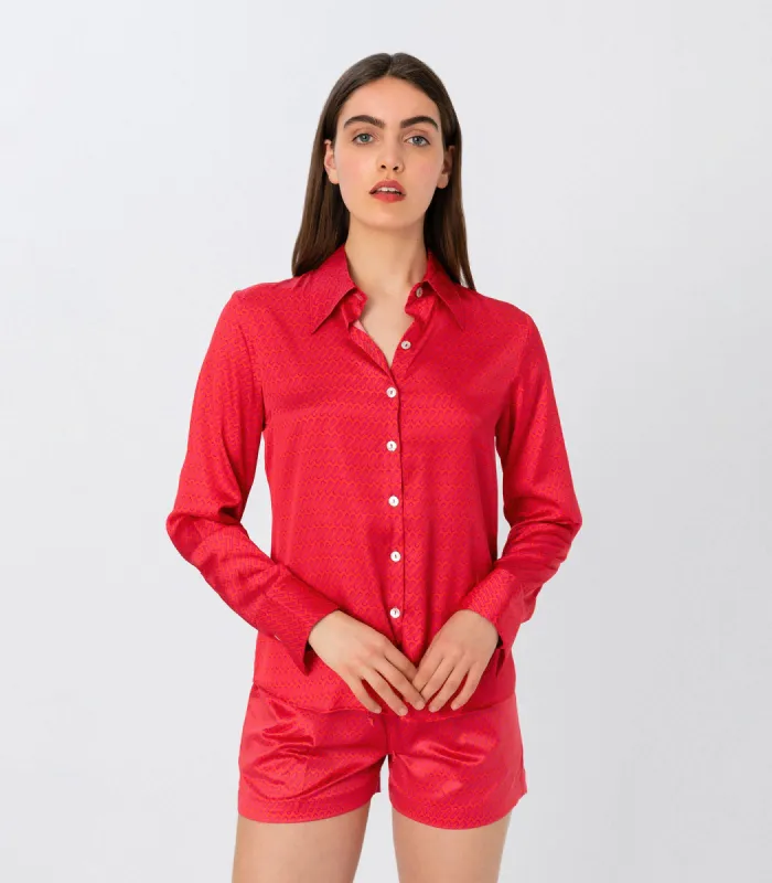 Giselle Print Shirt sold by Ivalo.com