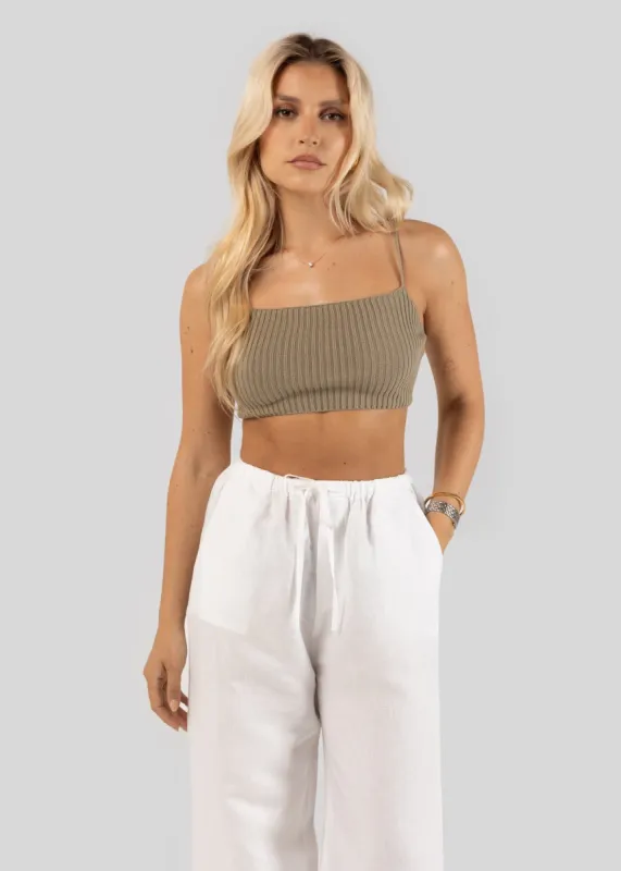 Aruba Backless Top Green sold by Ivalo.com