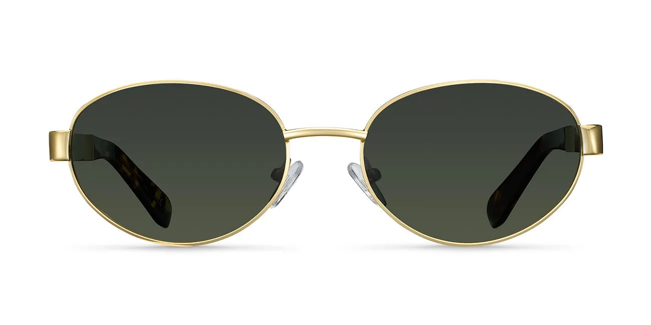 Karam Sunglasses Gold Olive sold by Ivalo.com