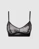 Floral Lace Balconette Black sold by Ivalo.com
