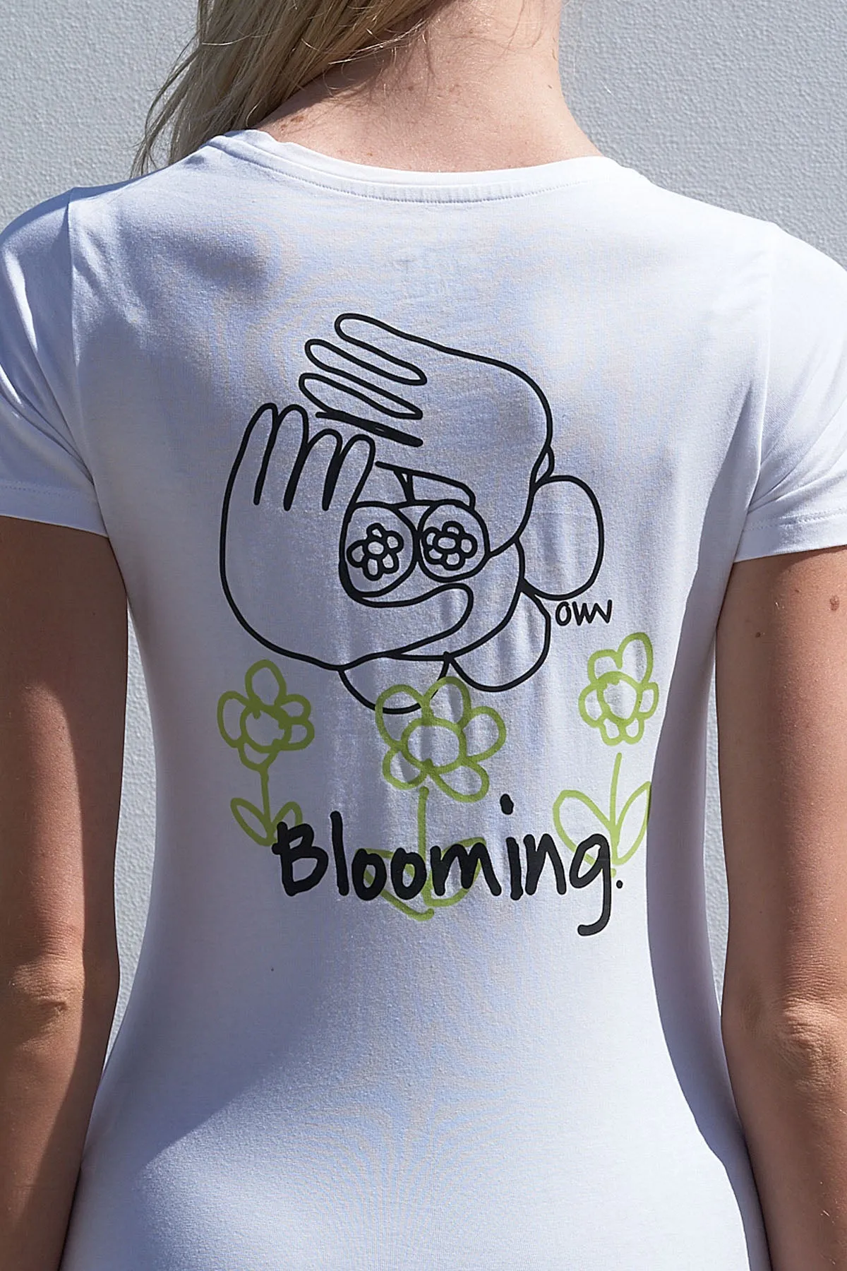 Printed T-Shirt White sold by Ivalo.com product image thumbnail 3