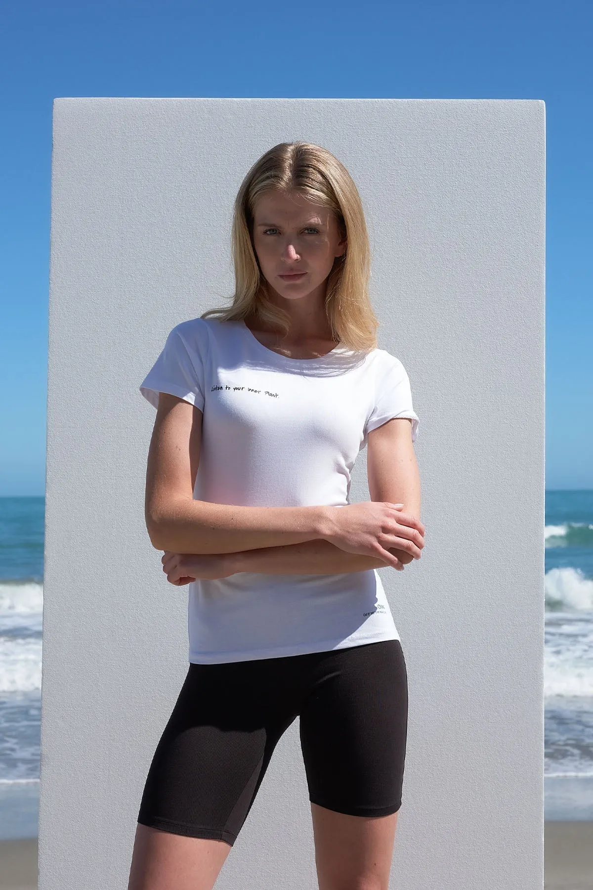 Printed T-Shirt White sold by Ivalo.com