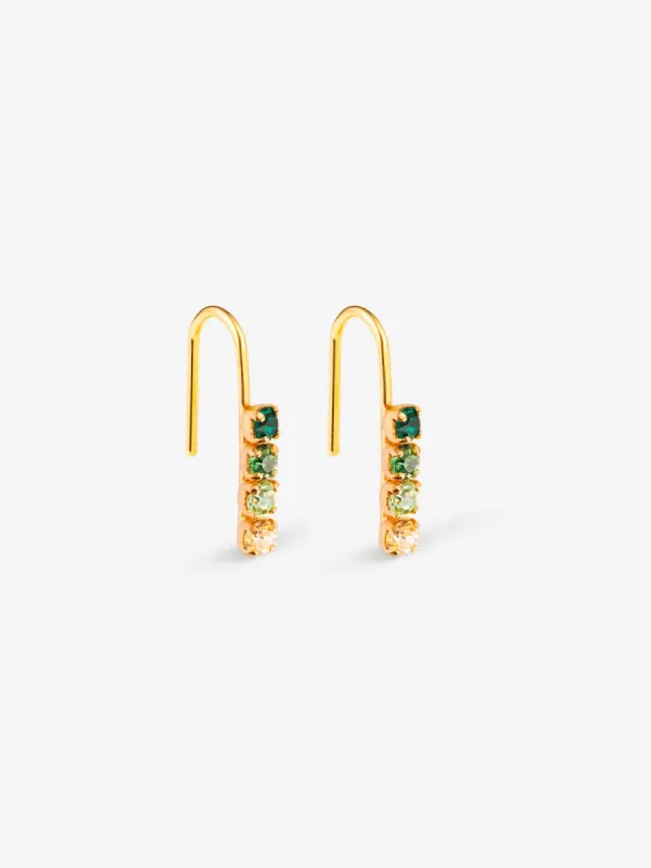 Hugo Earrings Green sold by Ivalo.com