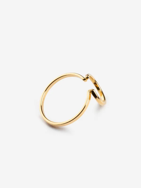 Samuel Single Earcuff Gold sold by Ivalo.com