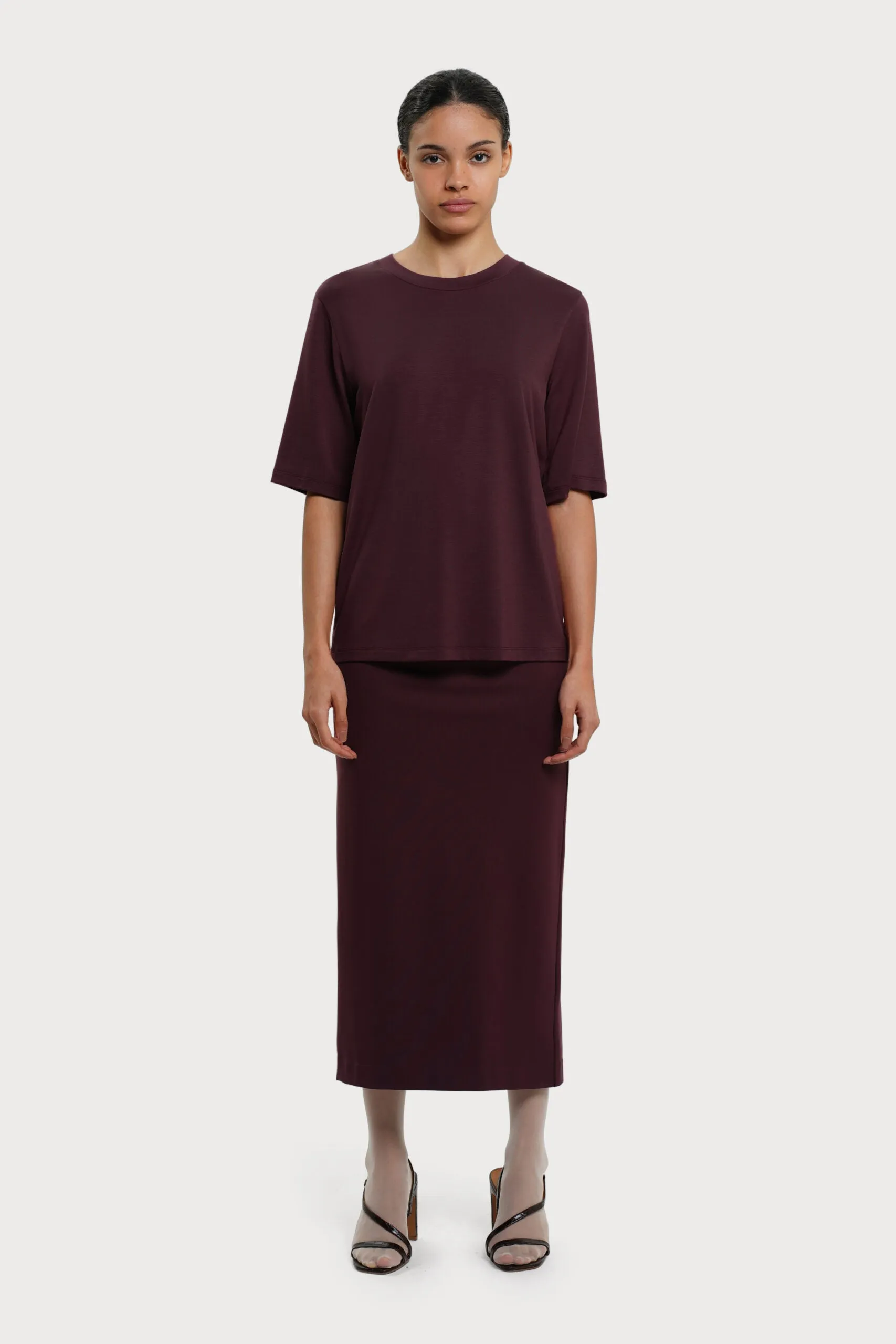 Lala Skirt Wine Red sold by Ivalo.com product image thumbnail 2