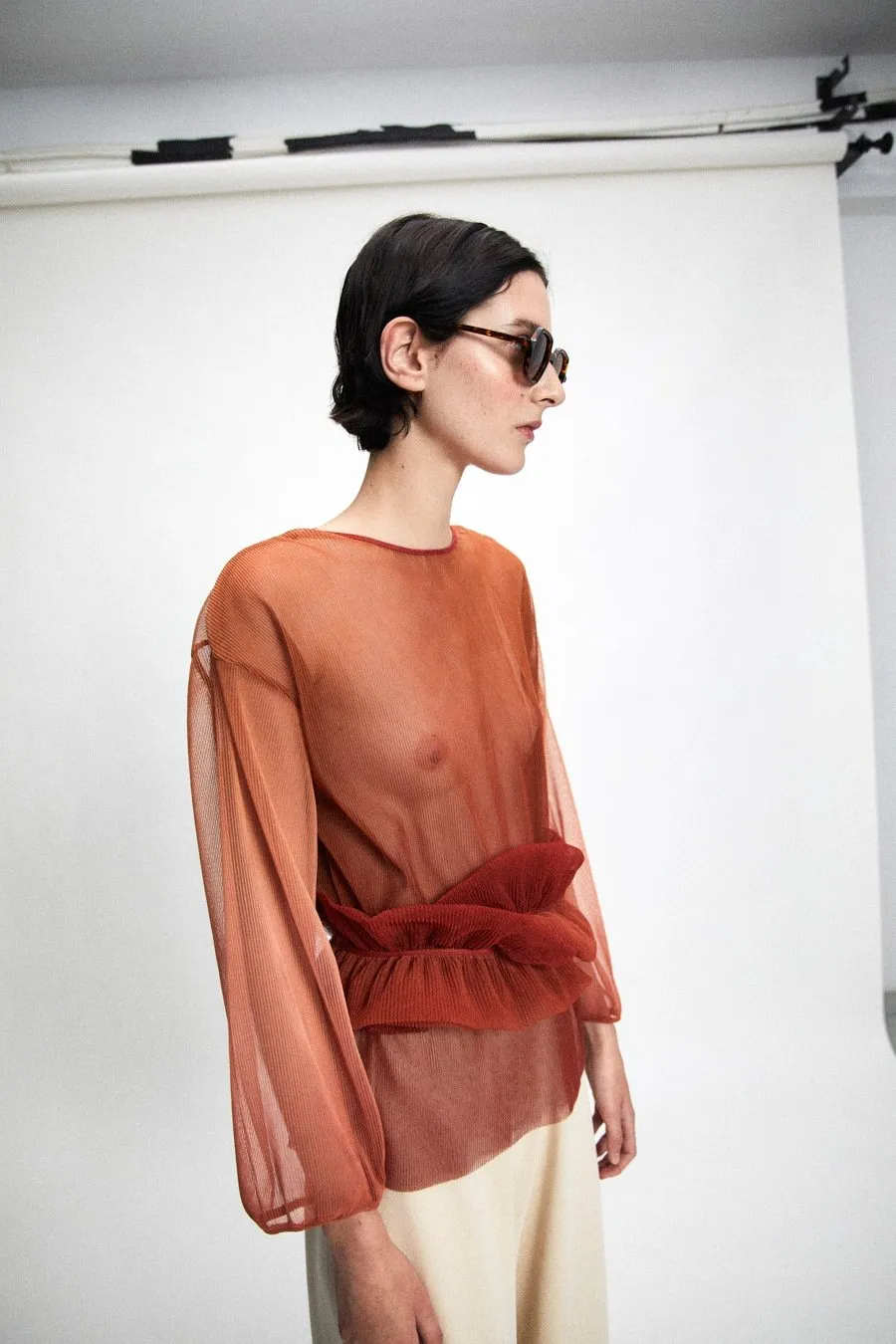 Plants Blouse Rusty Red/Orange sold by Ivalo.com