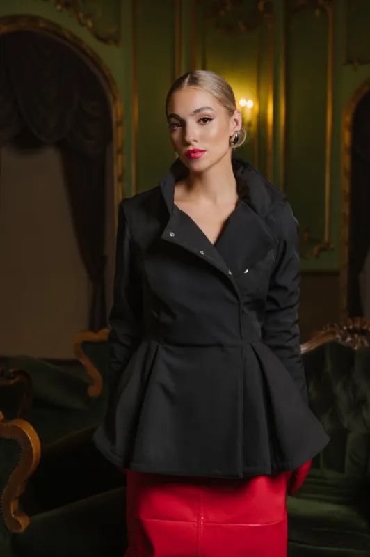 Evening Blush Raincoat Black sold by Ivalo.com