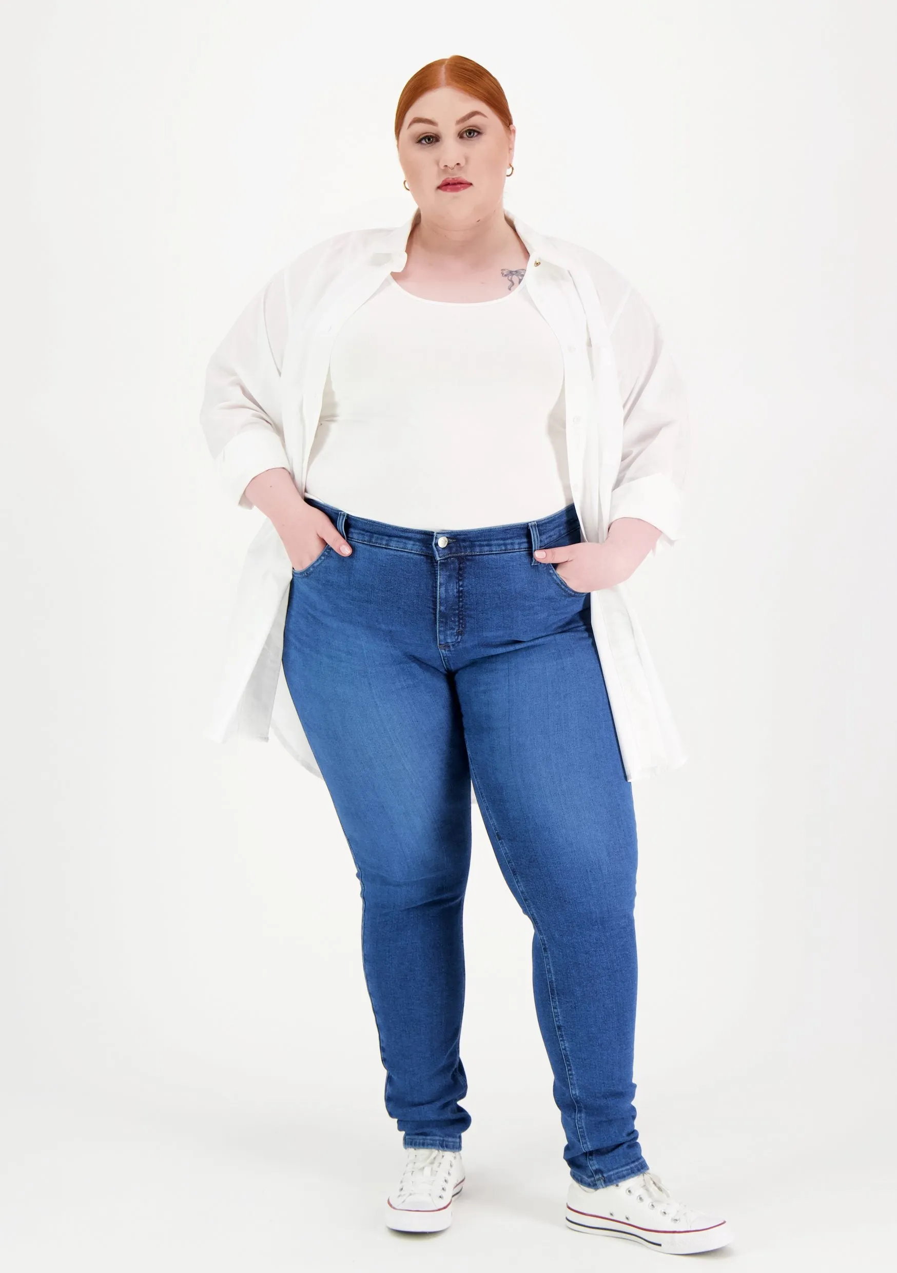 Legging+ Stretch Jeans Blue sold by Ivalo.com