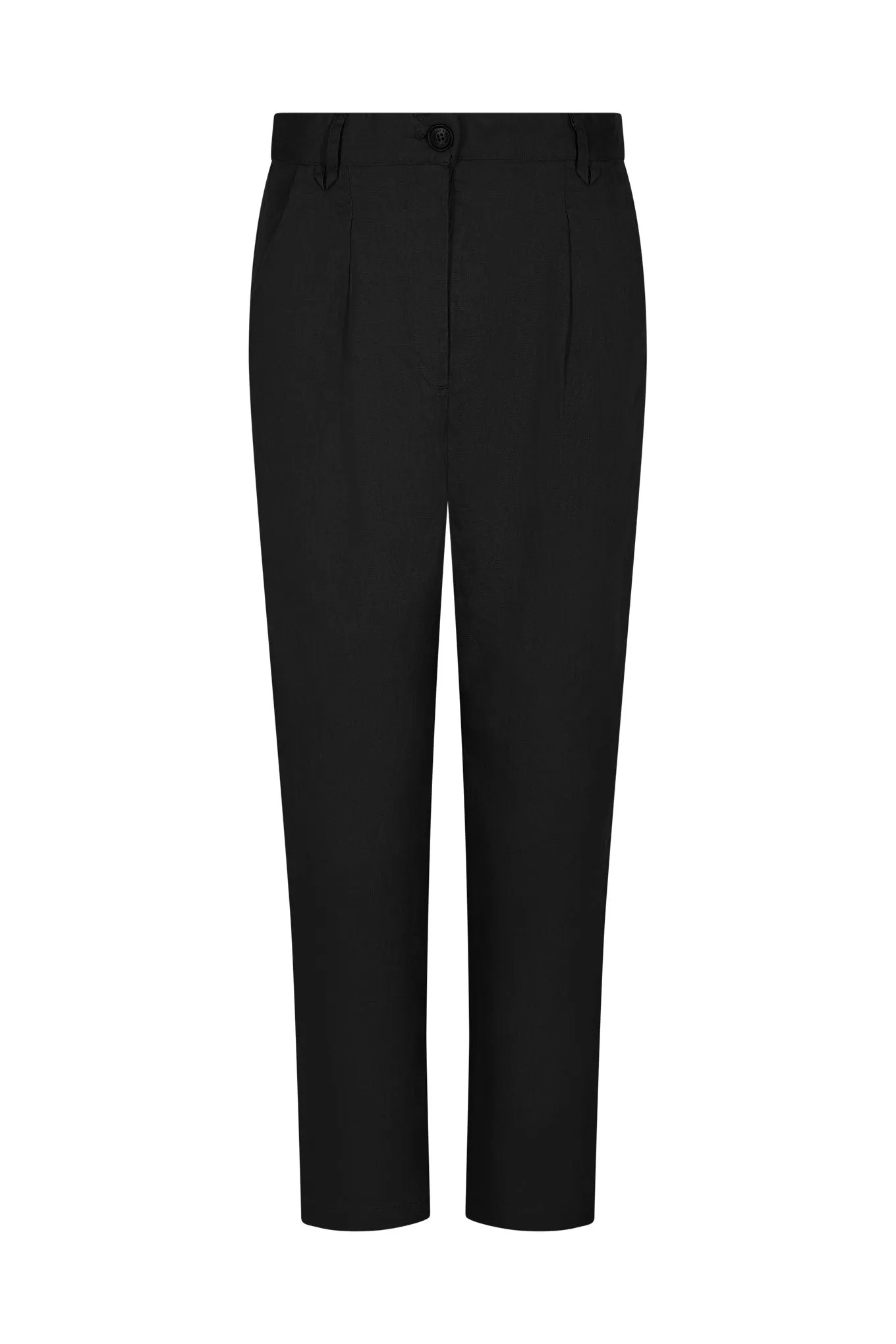 Lila Linen Trousers Black sold by Ivalo.com