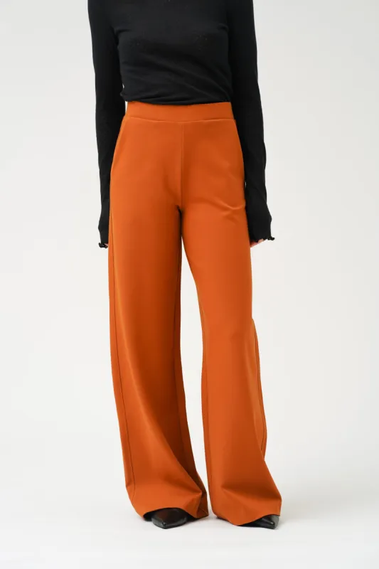 Leia Wide Pants Almond sold by Ivalo.com