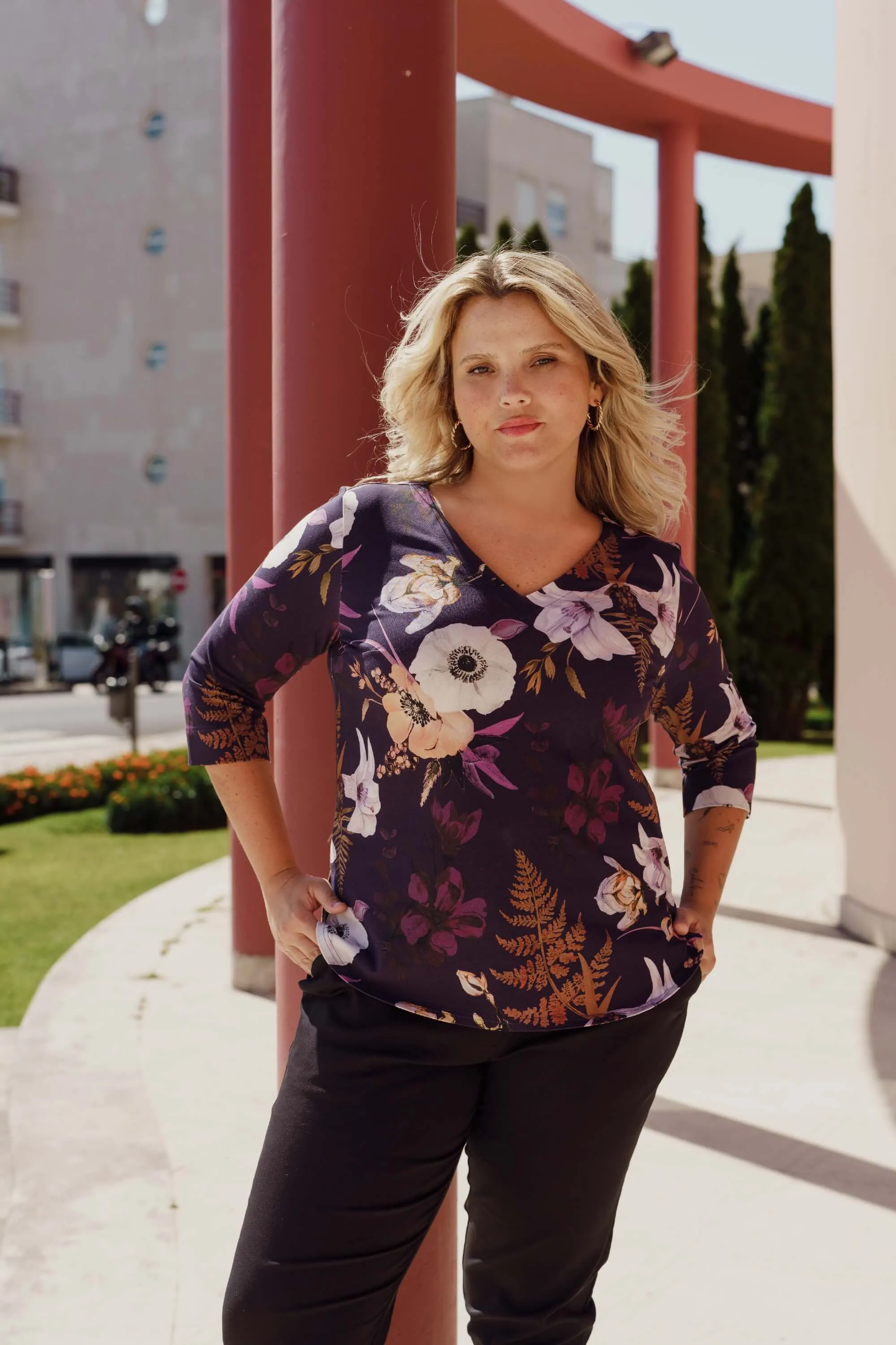 Vera Blouse Secret lily sold by Ivalo.com