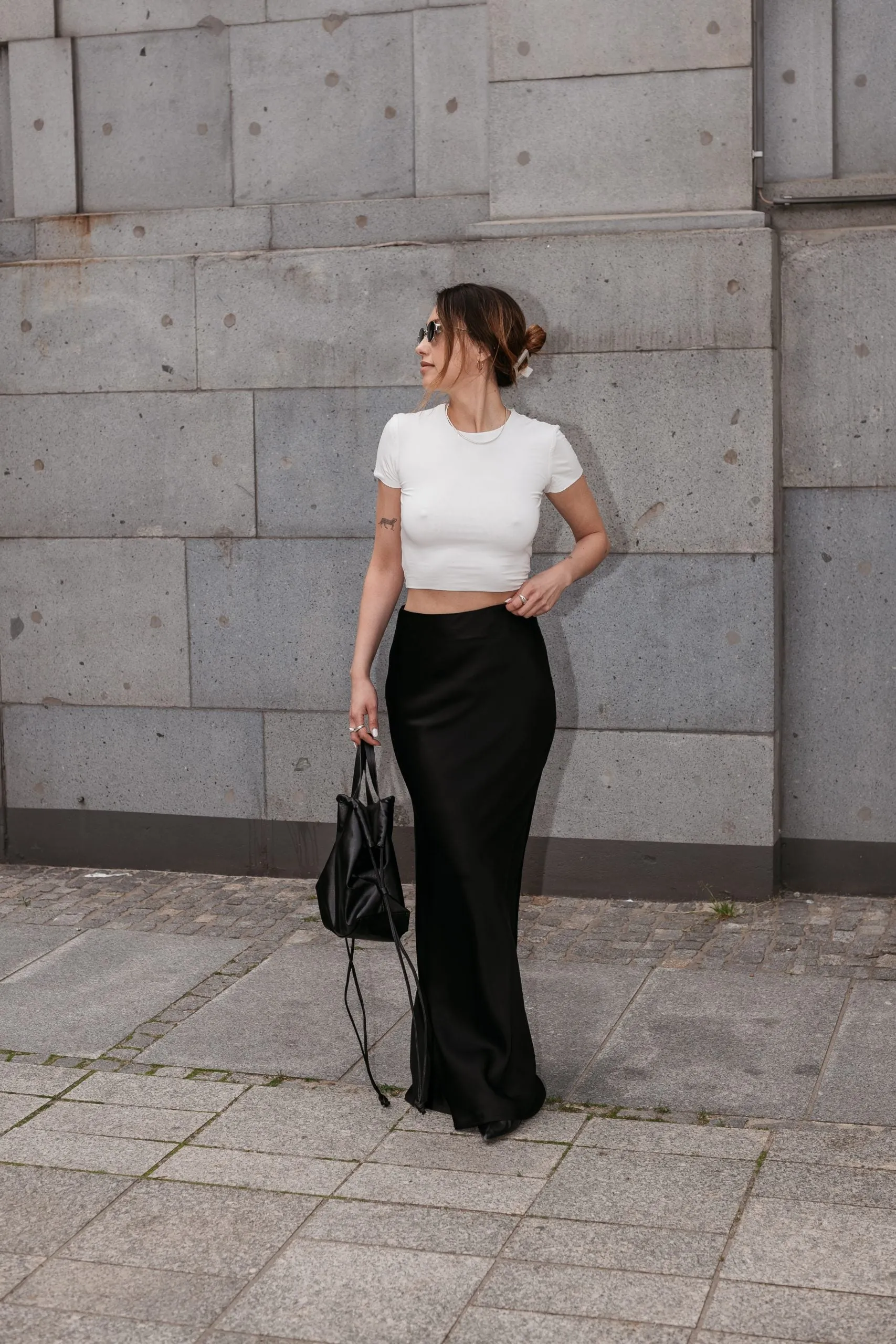 Crop Top T-Shirt Ecru White sold by Ivalo.com product image thumbnail 2