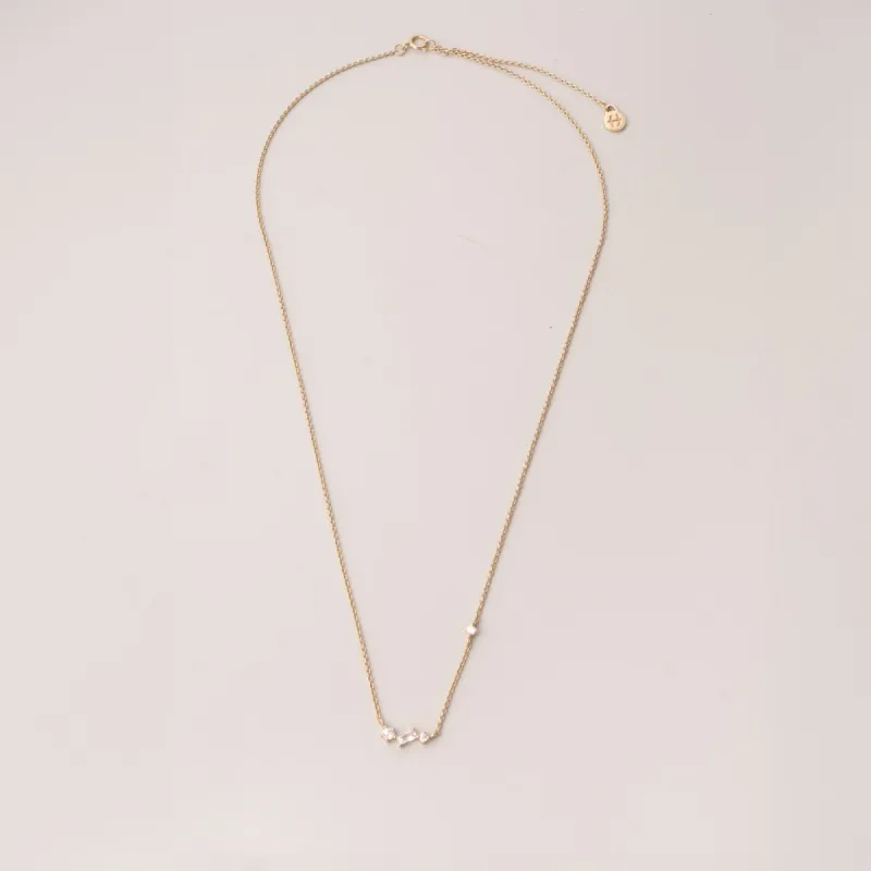 Baguette Necklace Sparkle sold by Ivalo.com