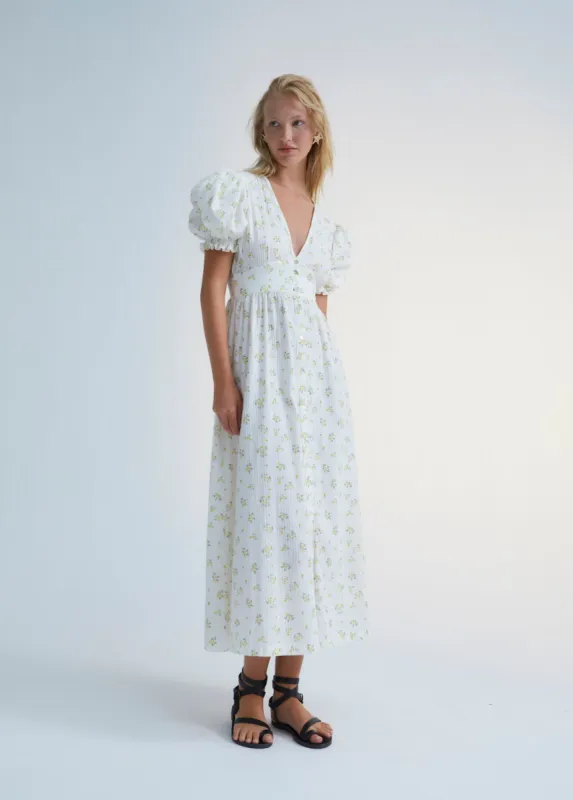 Valley Dress Valley Print White sold by Ivalo.com