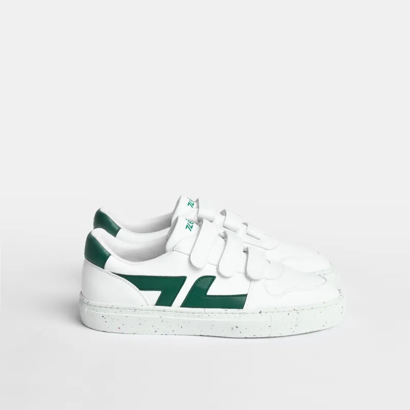 Alpha Velcro Sneakers White / Green sold by Ivalo.com