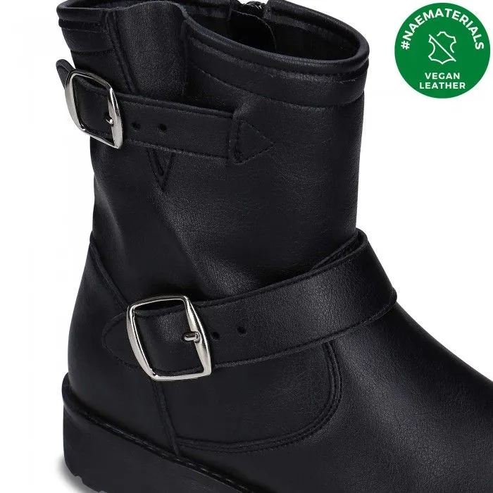Odet Black Boot Ankle Biker Vegan sold by Ivalo.com product image thumbnail 3