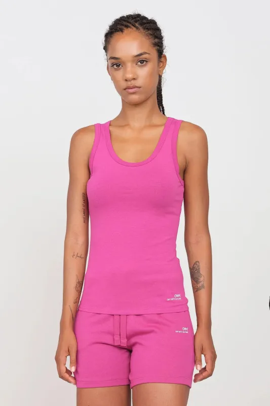 Women's Stretchy Tank Top Fuchsia sold by Ivalo.com