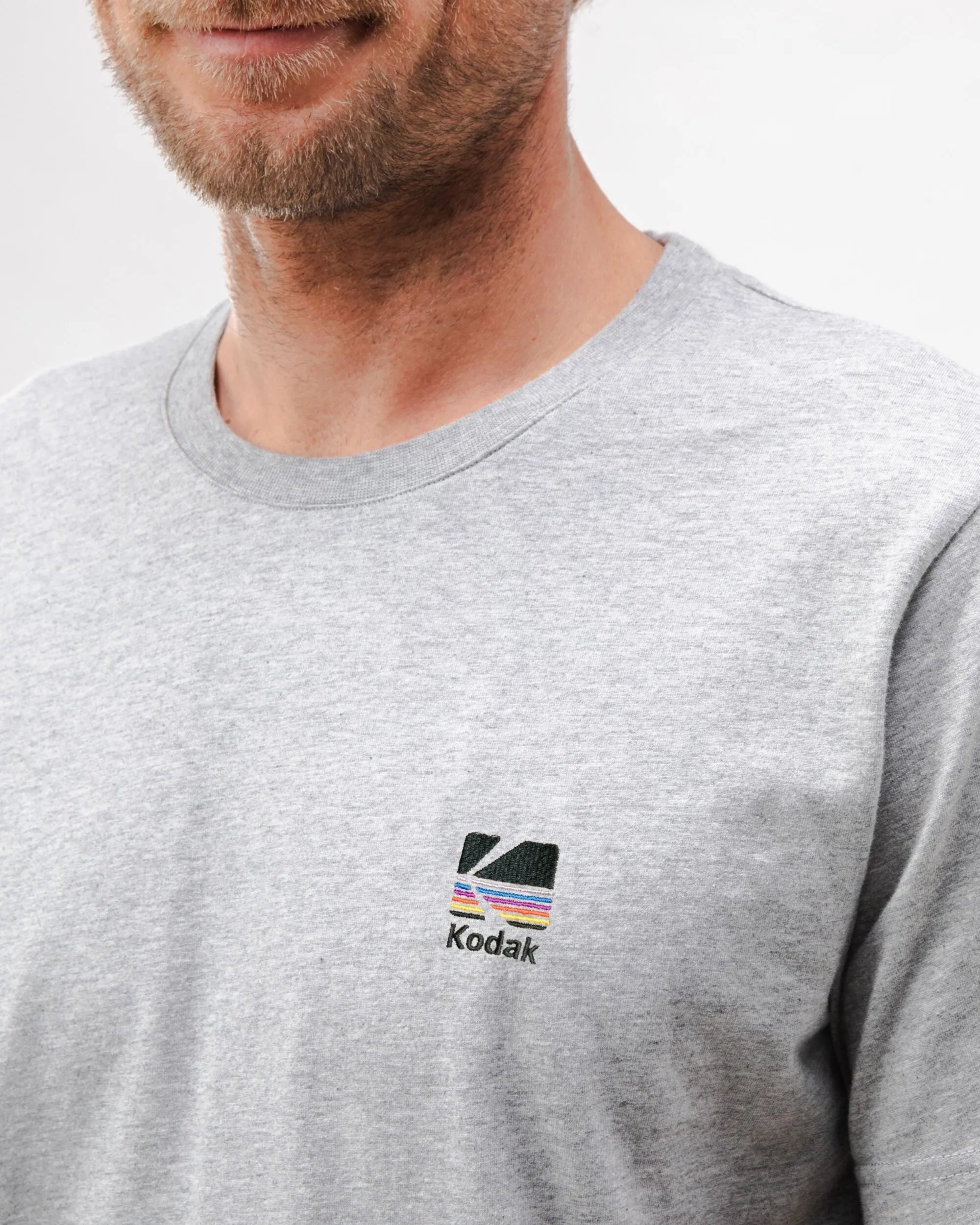 Kodak Color Men's T-Shirt Grey Melange sold by Ivalo.com product image thumbnail 4