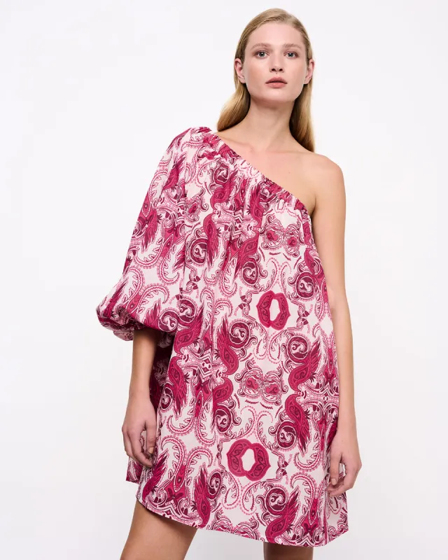 Penelope Print One Shoulder Dress sold by Ivalo.com