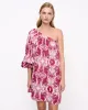 Penelope Print One Shoulder Dress sold by Ivalo.com