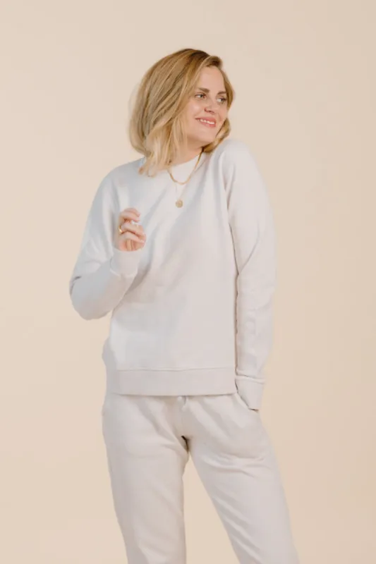 Calma Sweatshirt White sold by Ivalo.com