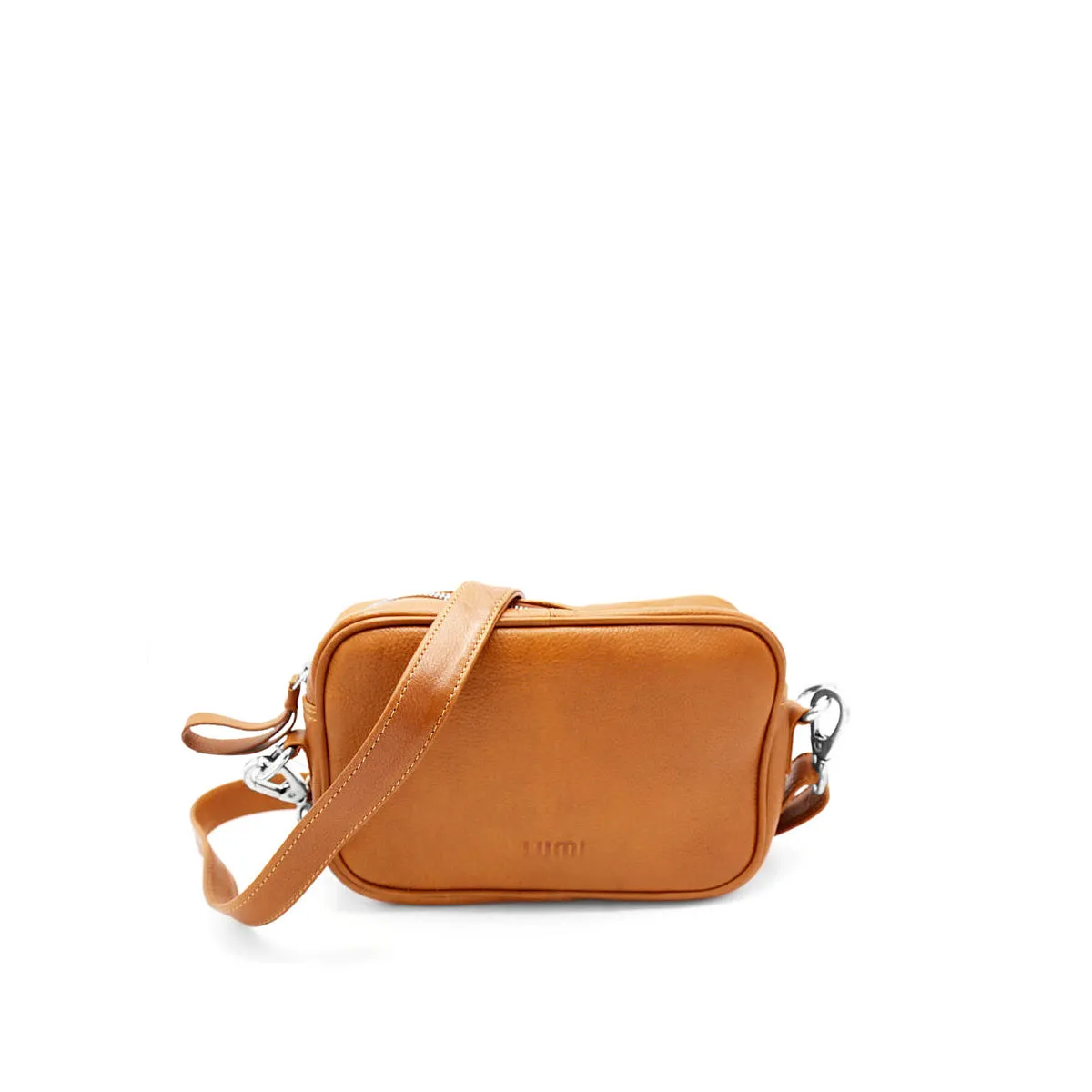 East-West Crossbody Cognac sold by Ivalo.com