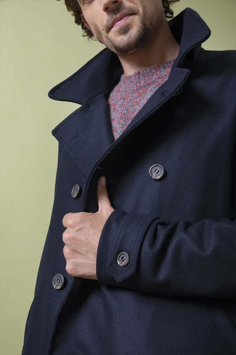 Achab Recycled Wool Peacoat sold by Ivalo.com product image thumbnail 2