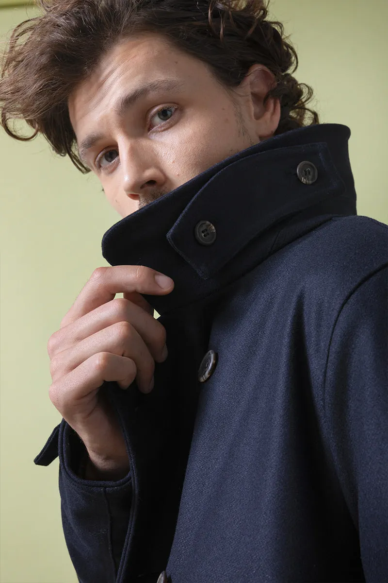 Achab Recycled Wool Peacoat sold by Ivalo.com product image thumbnail 4