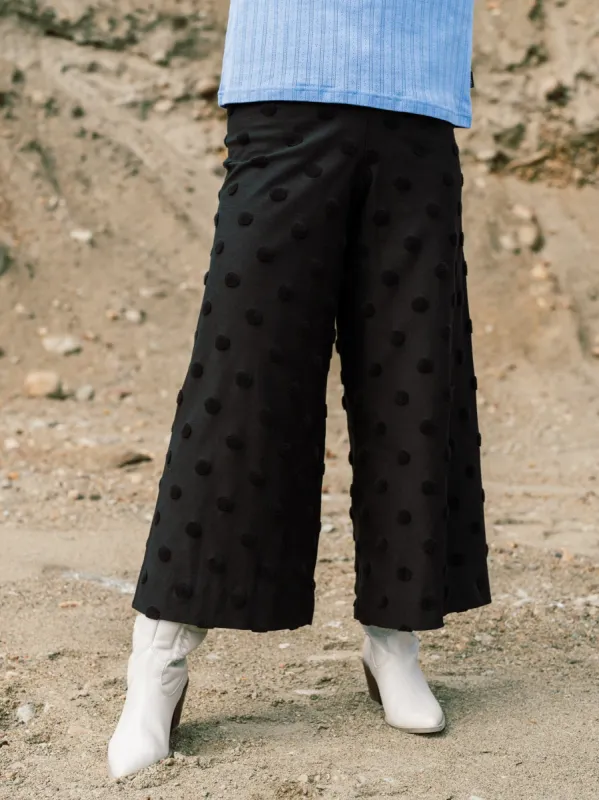 Alex Culottes Pants Black Big Dot sold by Ivalo.com