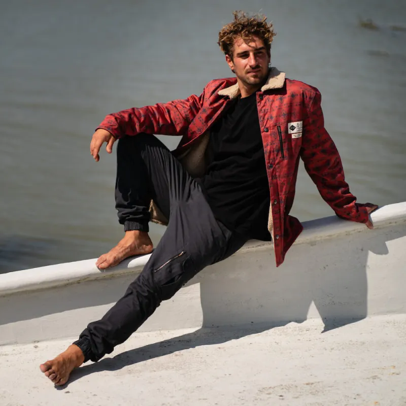 Byron Men's Cargo Pants Stone Black sold by Ivalo.com