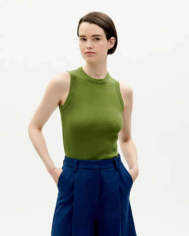 Juliette Sleeveless Top Green sold by Ivalo.com