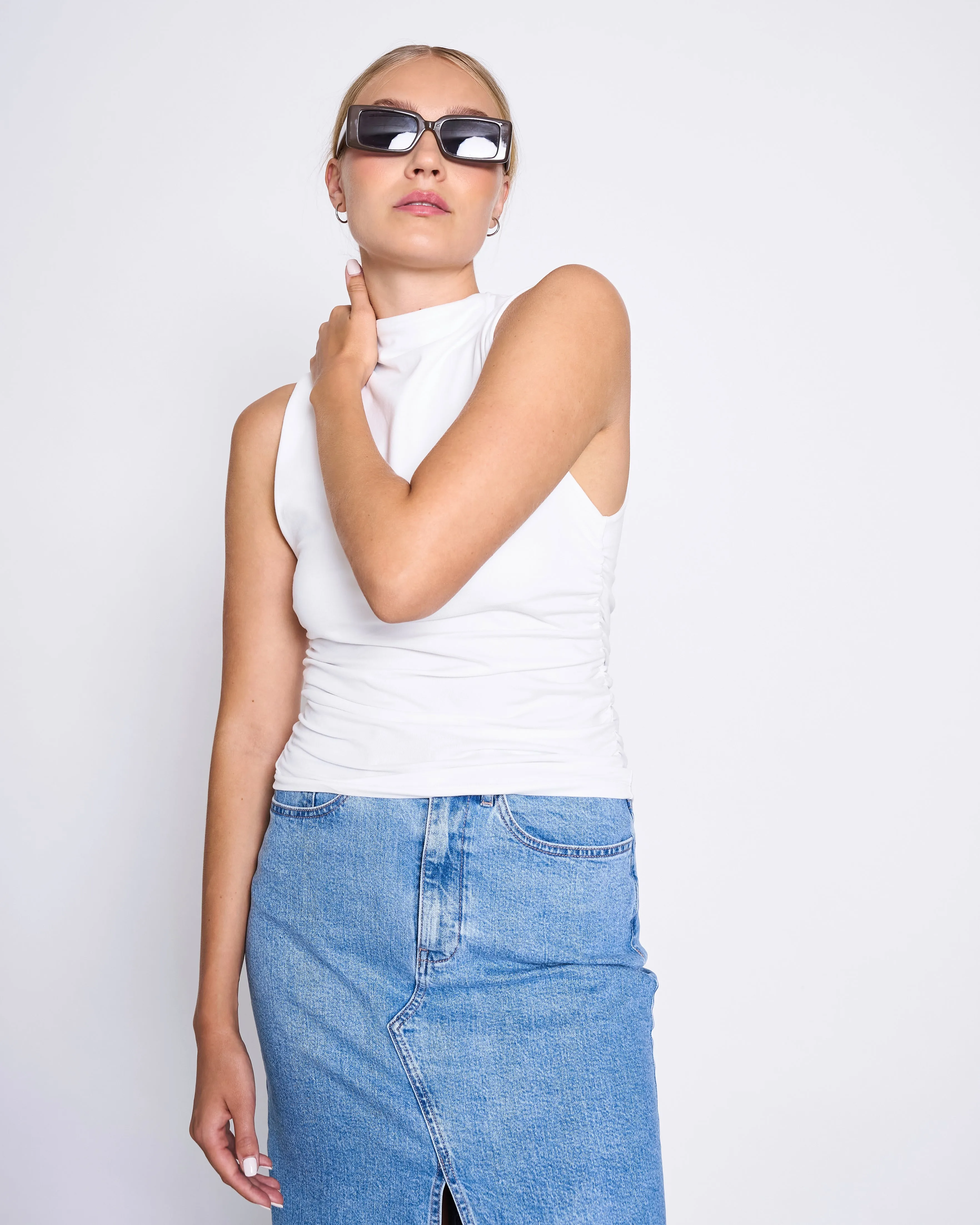 Luce Denim Skirt Blue sold by Ivalo.com product image thumbnail 3