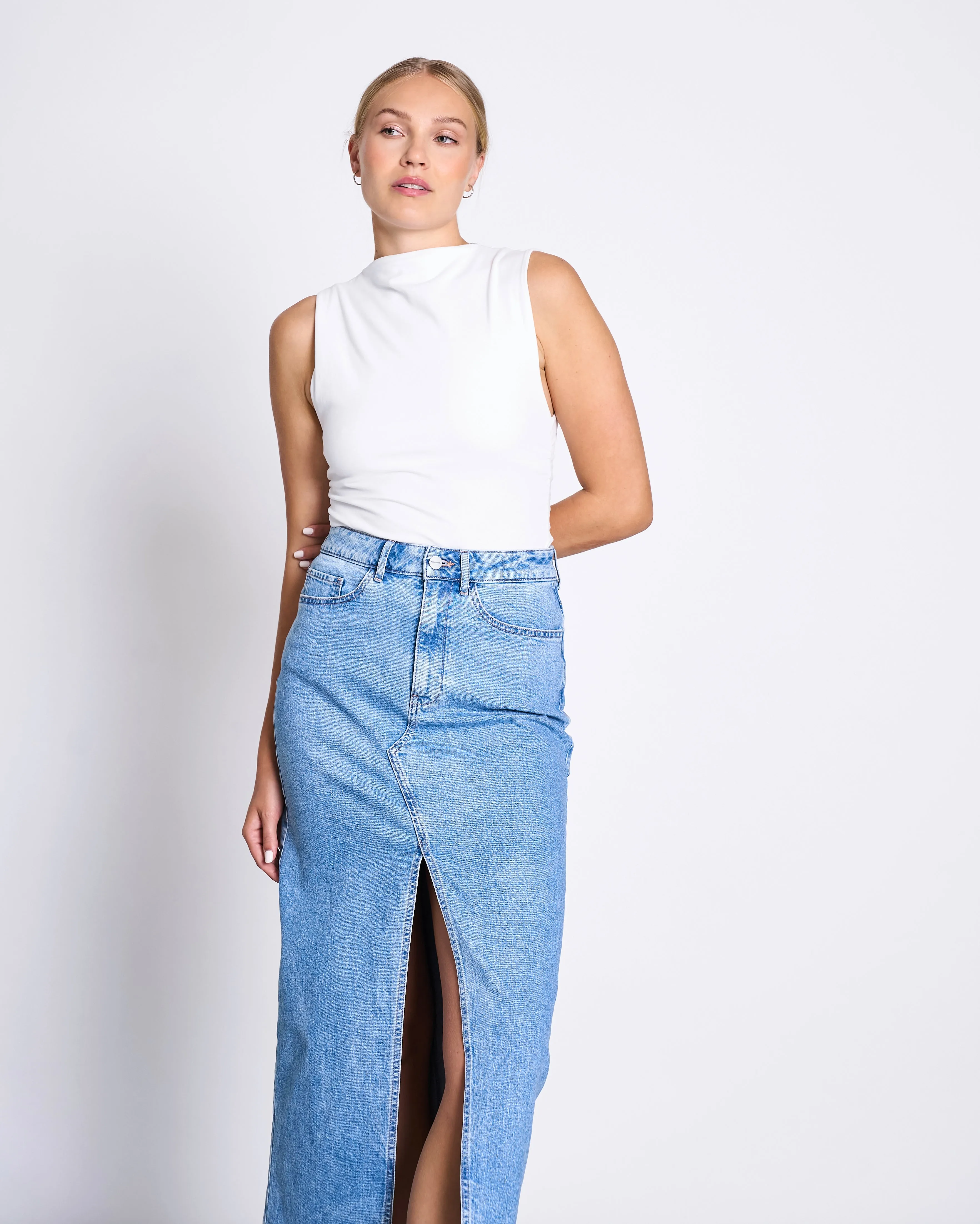 Luce Denim Skirt Blue sold by Ivalo.com product image thumbnail 2