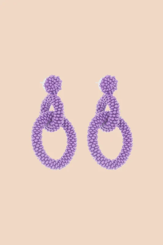 Gia Earrings Lilac sold by Ivalo.com