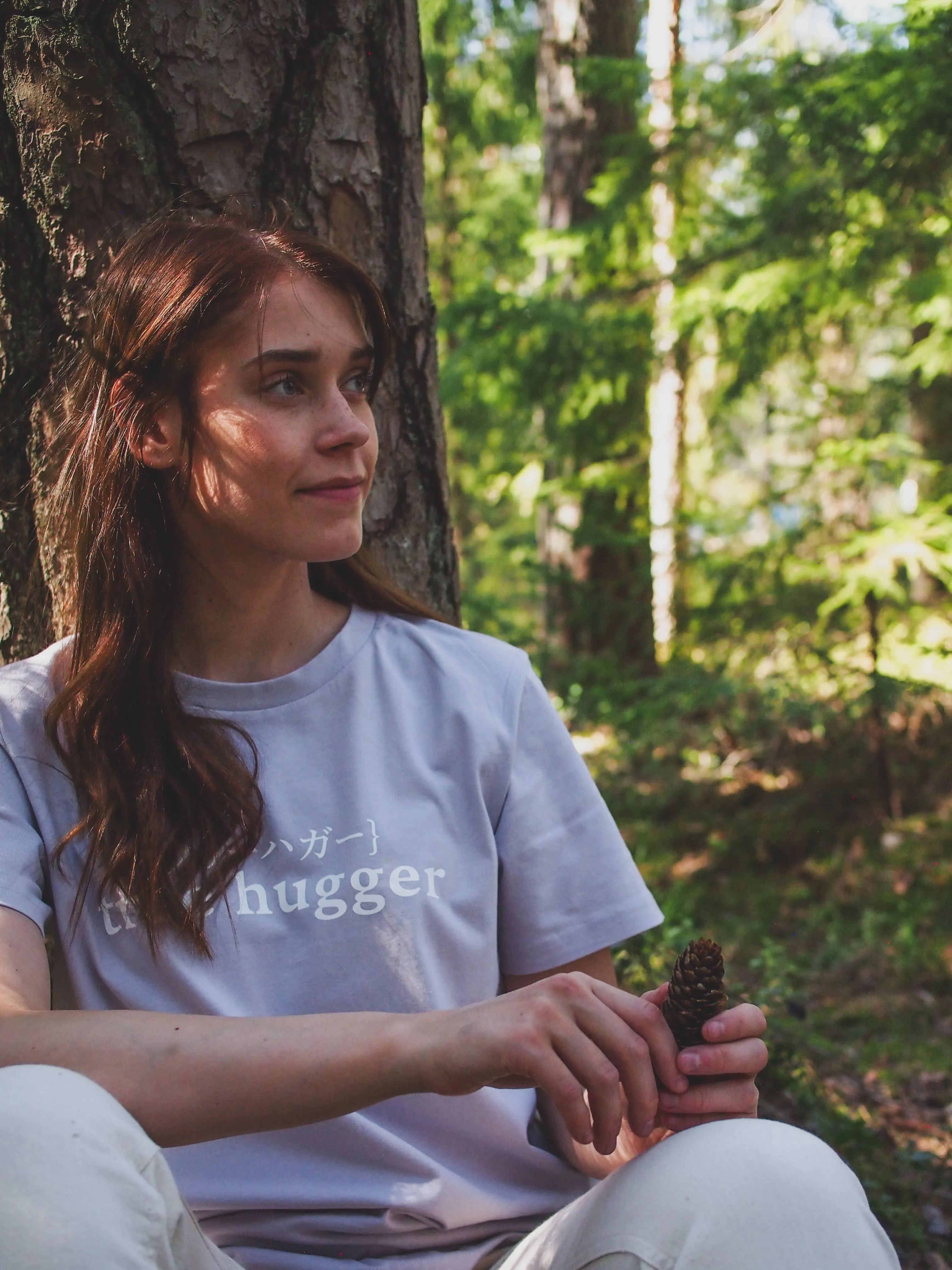 Tree Hugger Unisex T-Shirt Dusty Purple sold by Ivalo.com product image thumbnail 2