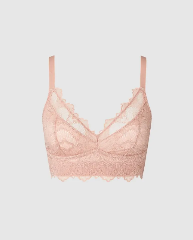 Lace Support+ Bralette Nude sold by Ivalo.com