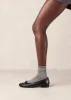 Oriana Leather Ballet Flats Black sold by Ivalo.com