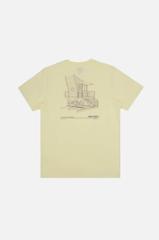 Sketch T-Shirt Pastel Yellow Antonyo Marest x Trendsplant sold by Ivalo.com