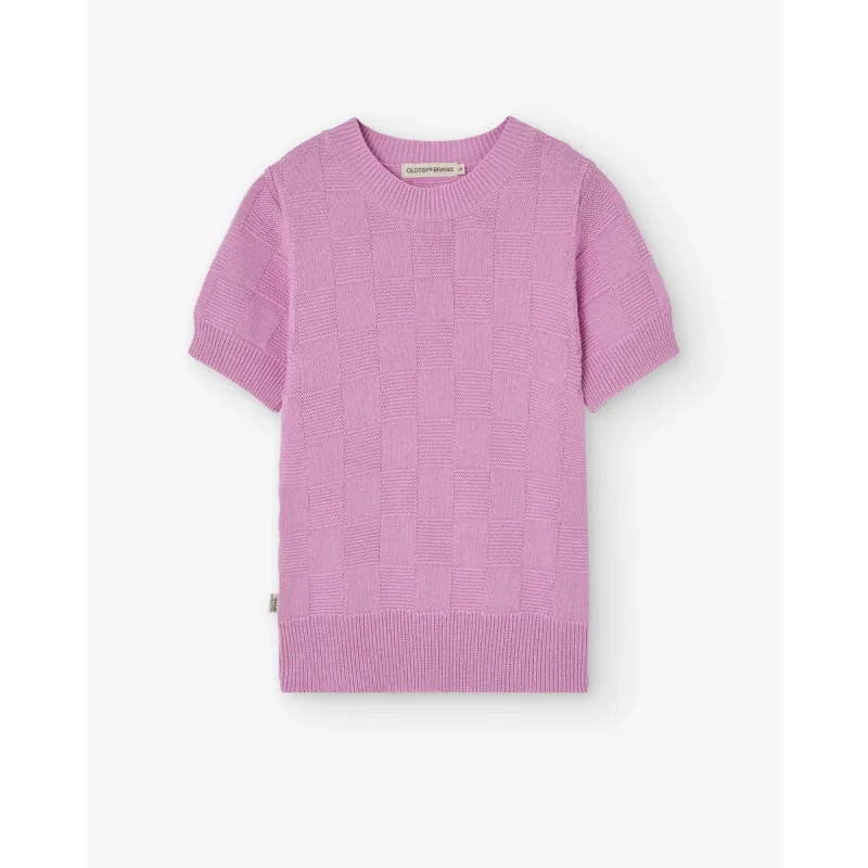 Pool Knitted T-Shirt Pink sold by Ivalo.com