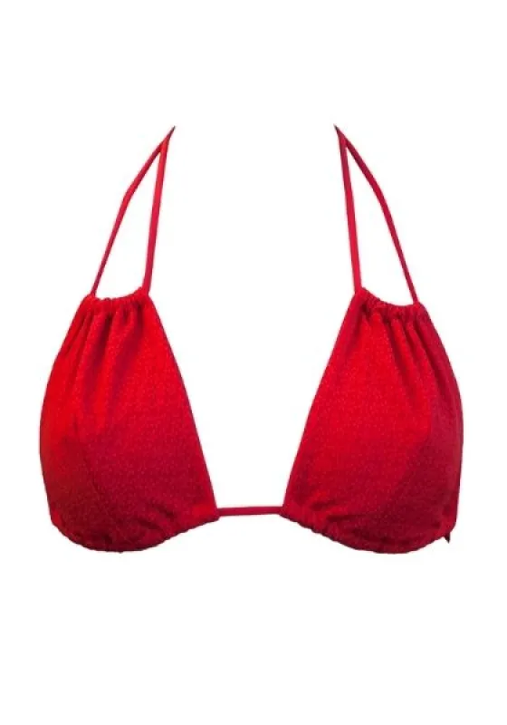 Low Versatile Bikini Top Geranium Red sold by Ivalo.com