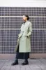 Usva Trench Coat Water Green sold by Ivalo.com