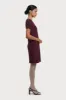 Corinne Dress Wine Red sold by Ivalo.com