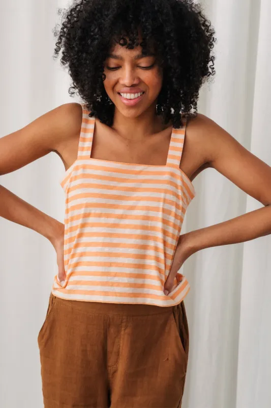 Torsa Sleeveless Top Stripes Orange sold by Ivalo.com
