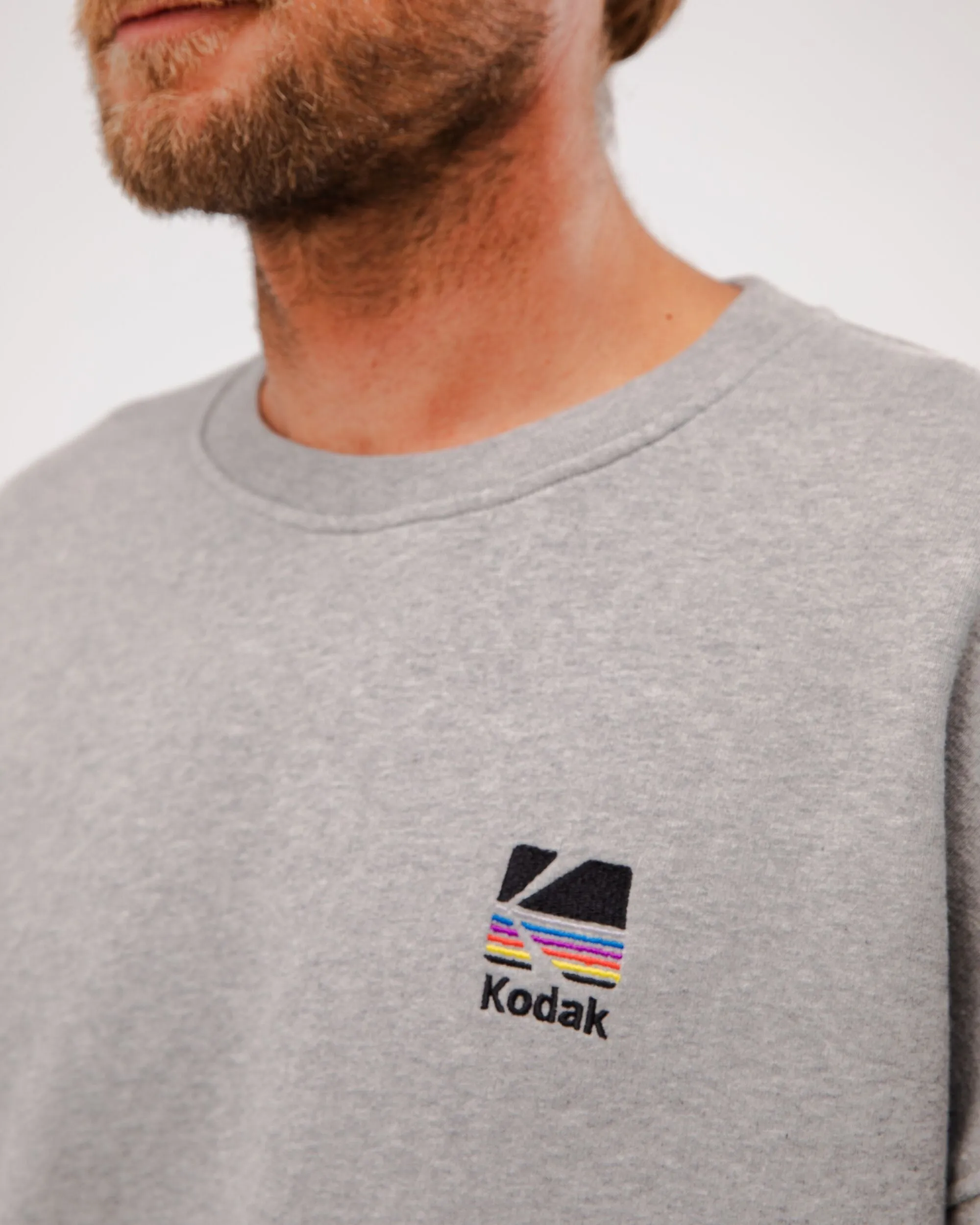 Kodak Color Oversized Sweatshirt Grey Melange sold by Ivalo.com product image thumbnail 4